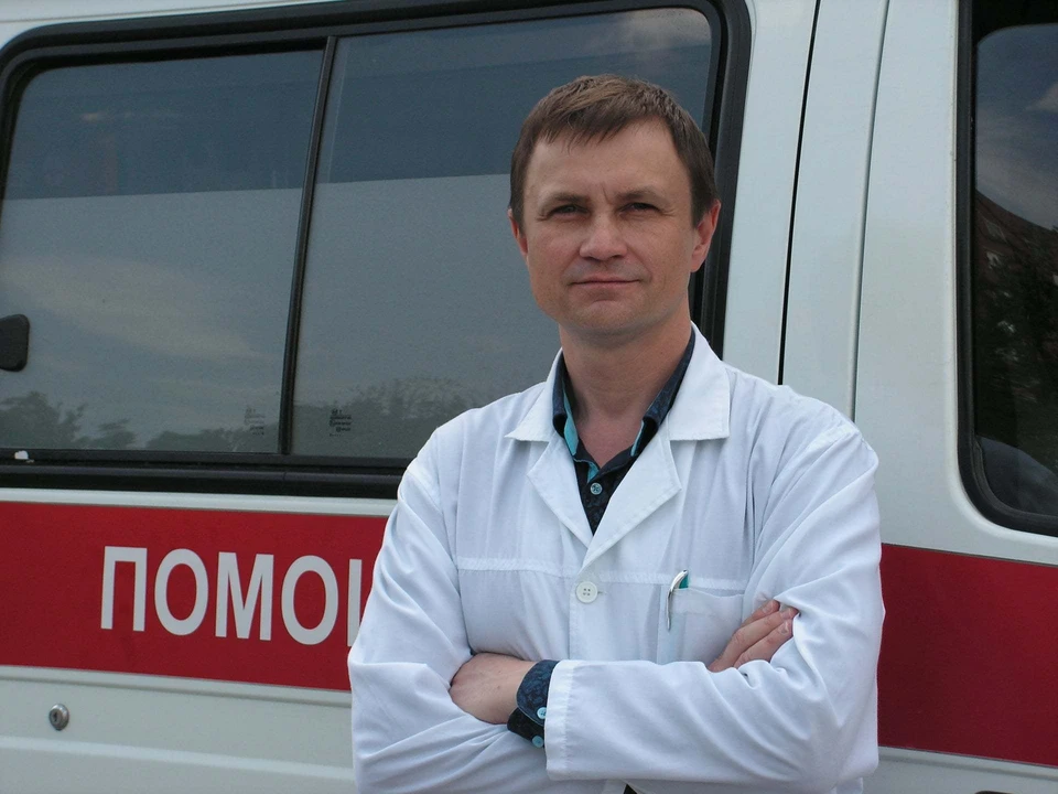 Заместитель главного врача ГБСМП по скорой помощи Василий Фалин.