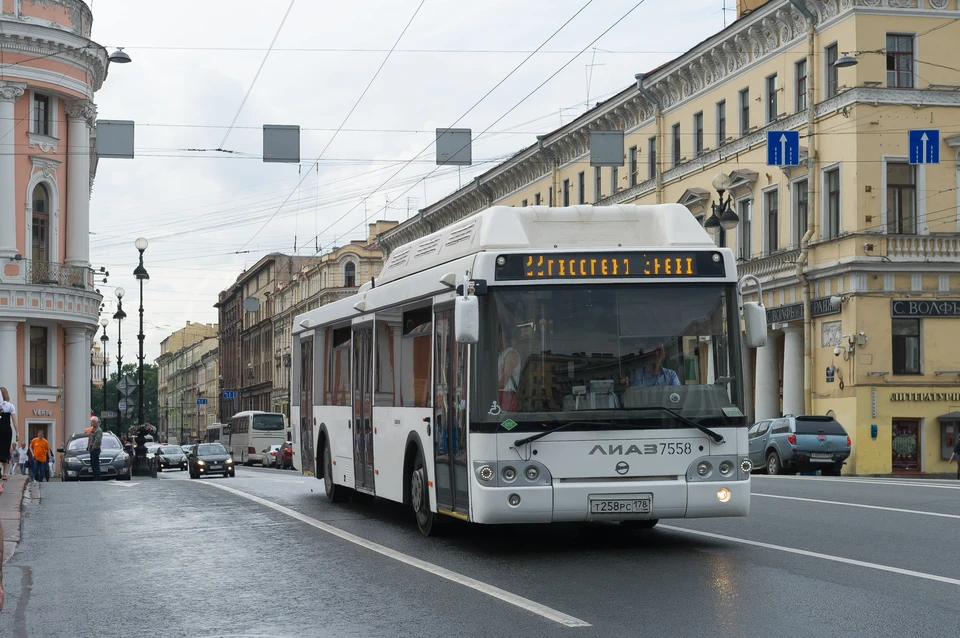 Время транспорта спб. Обновление общественного транспорта Петербург. Полоса для автобусов СПБ.