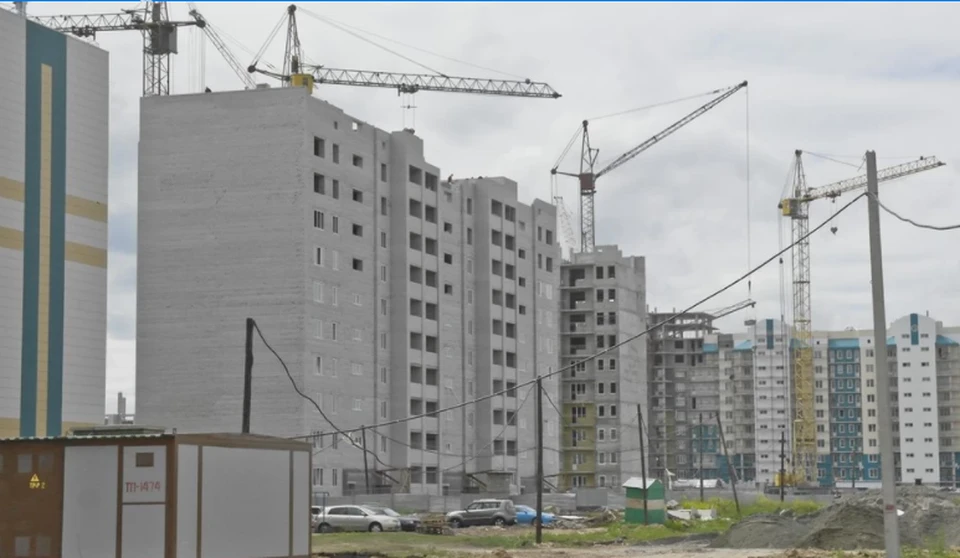 Стройка в Барнауле