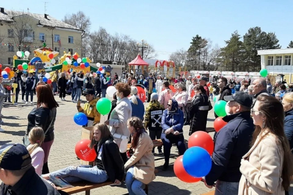 На фестивале-ярмарке «АмурФест.Весна» отпраздновали Пасху. Фото: пресс-служба правительства Хабаровского края.