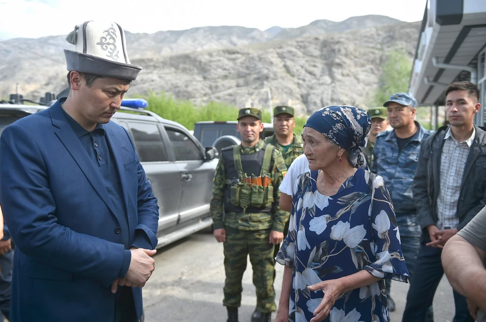 Марипов встретился с жителями села Кок-Таш.
