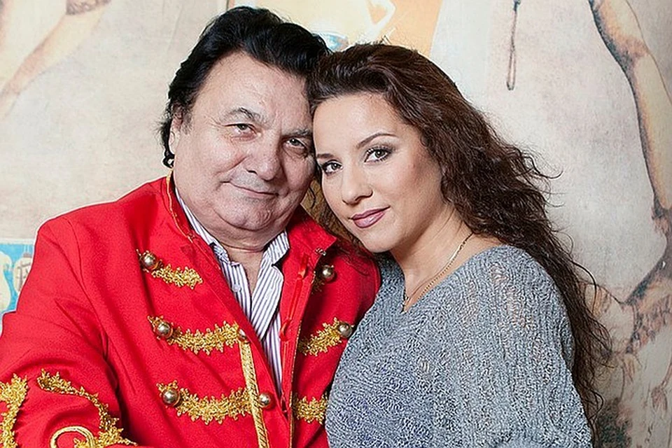 Михаил Багдасаров с дочерью Кариной.