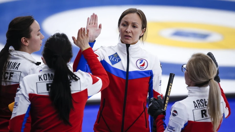 Женская сборная России по керлингу вышла в финал чемпионата мира