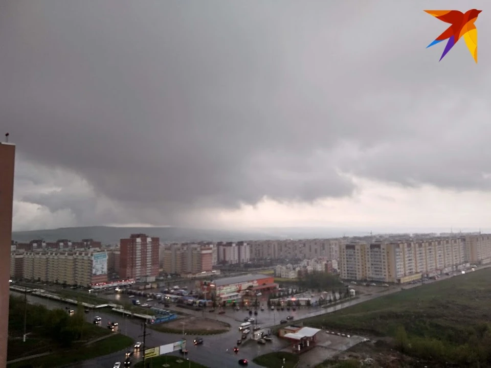 Гроза надвигается на Саратов