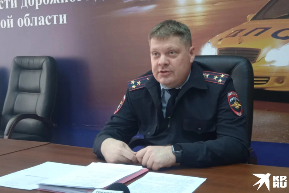 Полковник полиции Дмитрий Арзанов руководит Госавтоинспекцией Тверской области с конца января 2021 года.