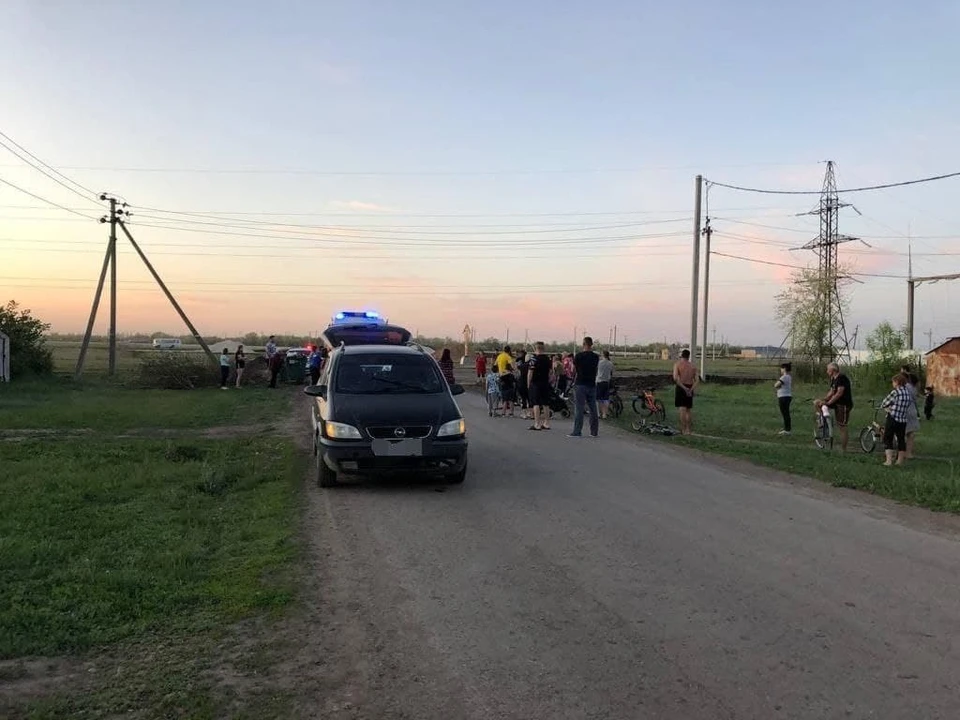 В поселке под Энгельсом сбили девочку на велосипеде