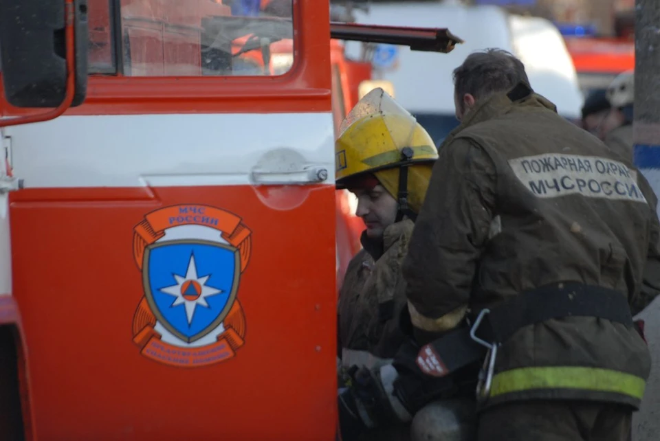 В Туле на Одоевском шоссе горела грузовая «Газель»