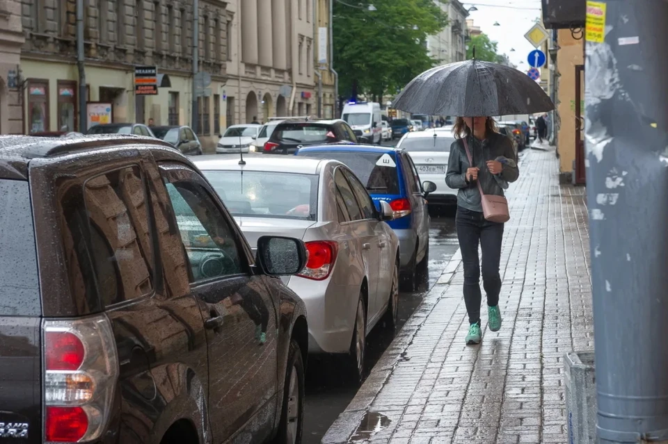В Петербурге готовятся к ливням на выходных.