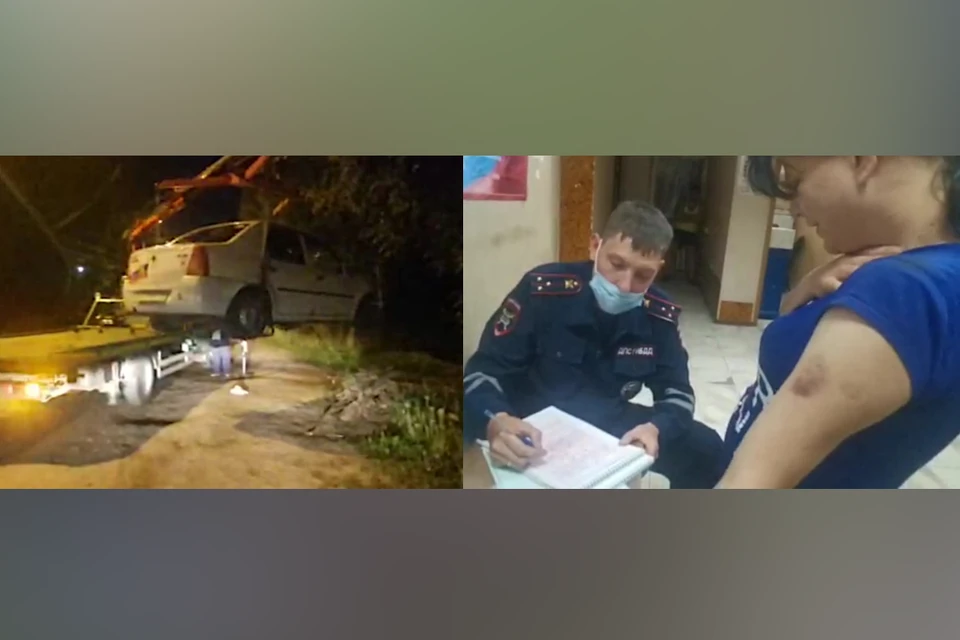 В Твери нетрезвая женщина везла на машине грудного ребёнка. Фото: пресс-служба ГИБДД по Тверской области.