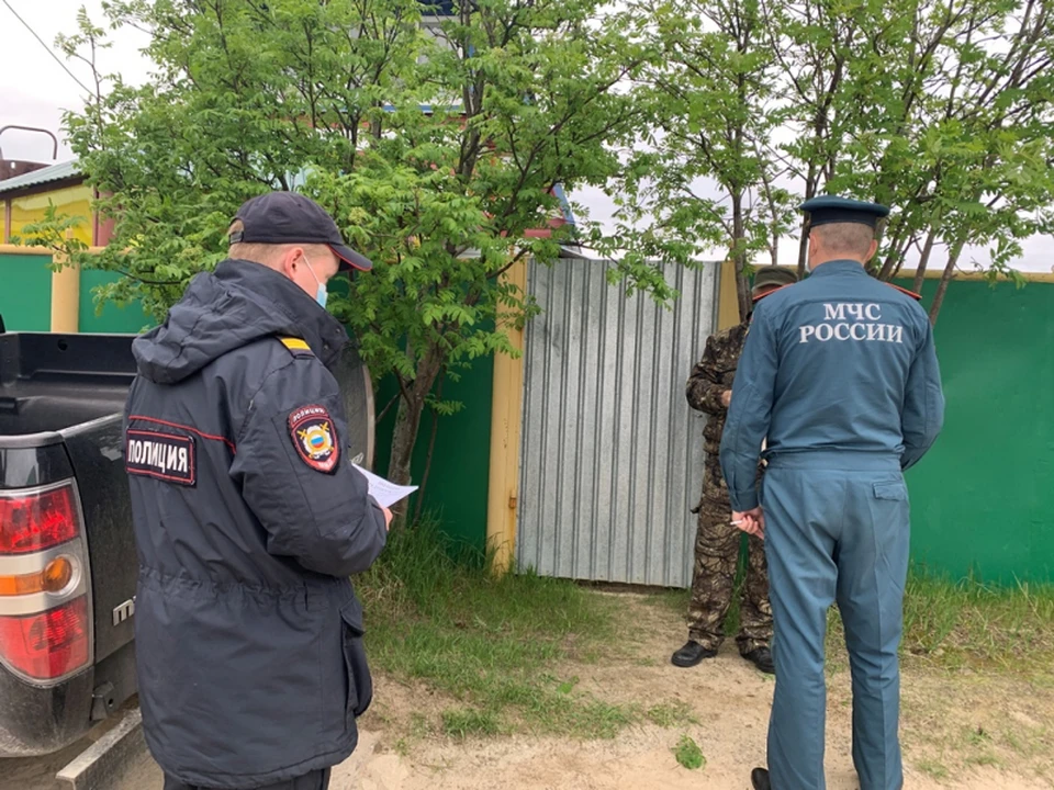 В Белоярском районе дачникам объясняют правила безопасности в пожароопасный период. Фото: УМВД по ХМАО-Югре
