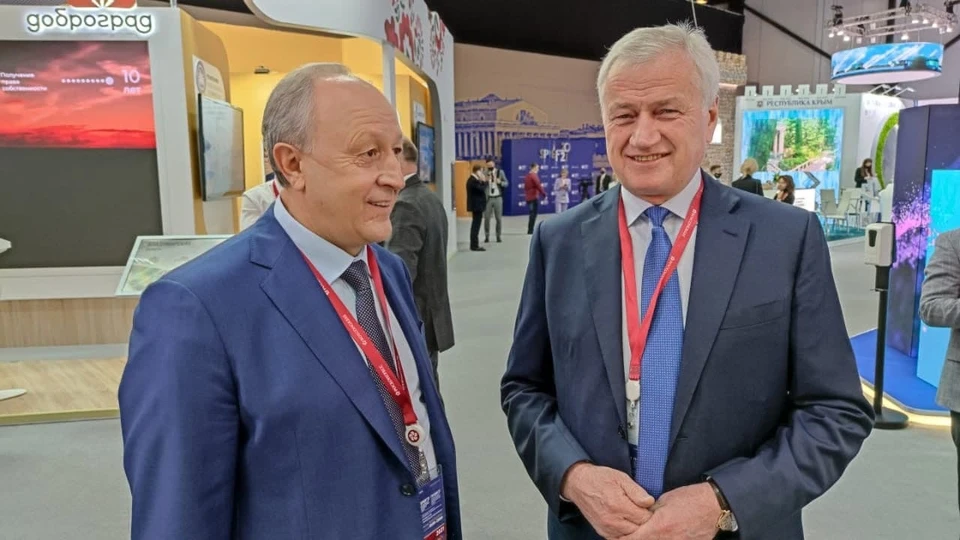 Губернатор Саратовской области Валерий Радаев и гендиректор ПАО «Т Плюс» Андрей Вагнер