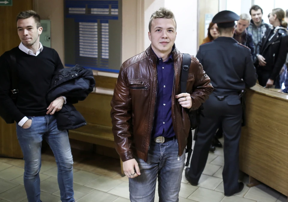 Оппозиционный блогер Роман Протасевич признал вину в призывах к беспорядкам в Белоруссии