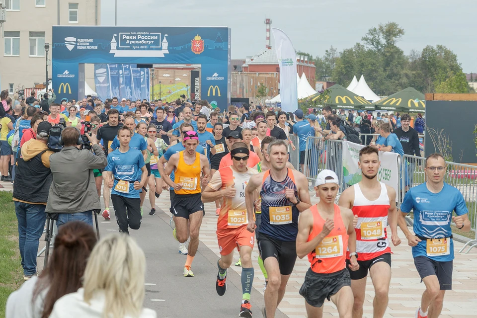 В Туле прошел спортивный праздник в честь Дня эколога