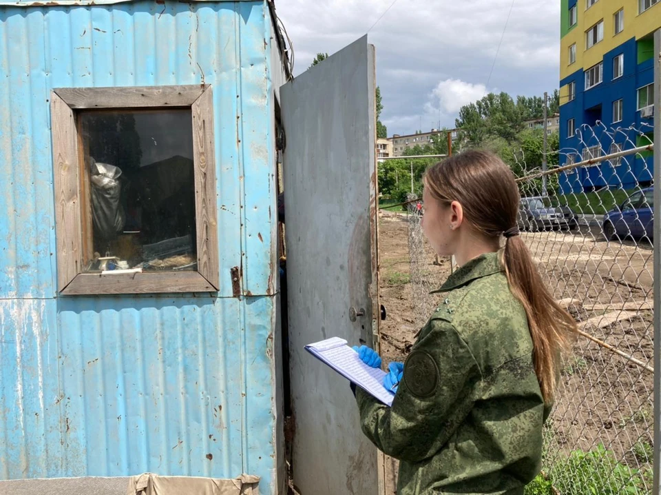 Тело мужчины было обнаружено в строительном вагончике