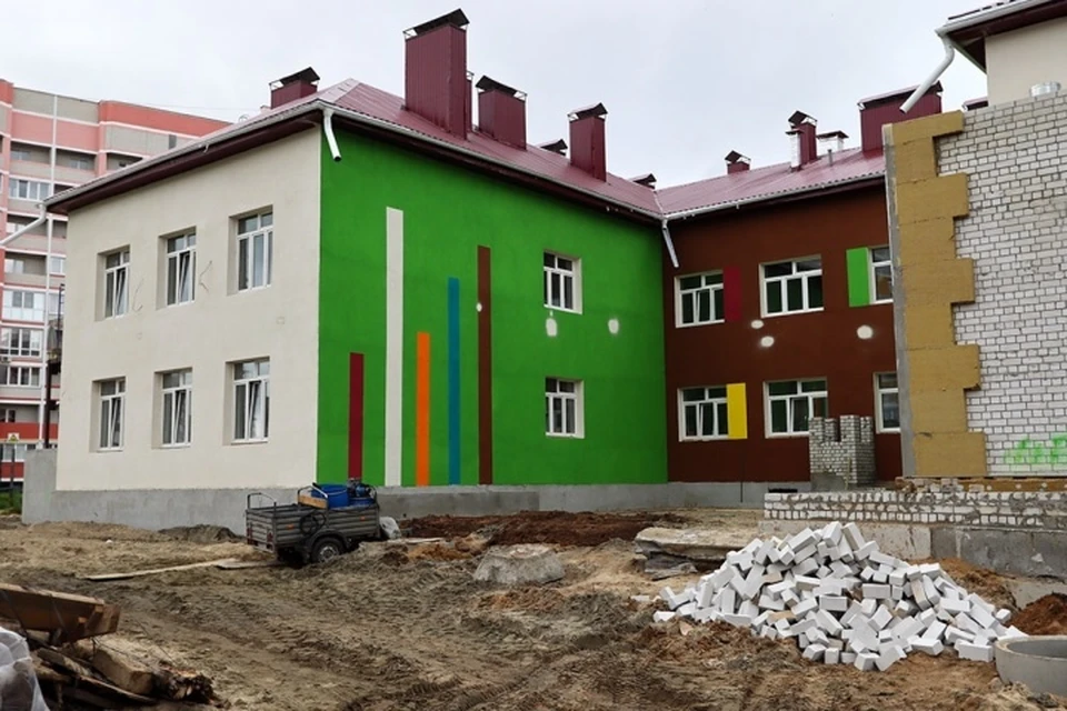 В Брянске готово здание нового детского сада на 270 мест.