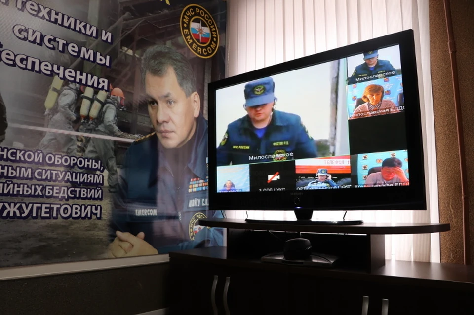 Рязанское МЧС продолжает выпускать новости с фотографией бывшего министра Сергея Шойгу.