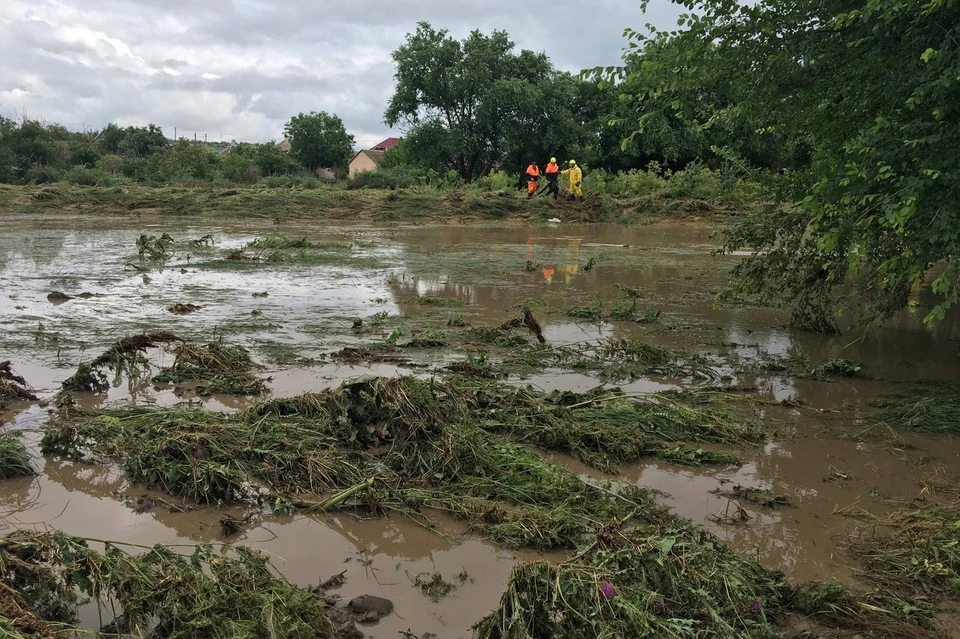 В восточном регионе Крыма был введен режим ЧС. Фото: Сергей Аксенов / Вконтакте.