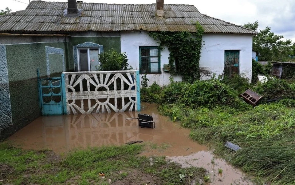 Из затопленных домов людей в ближайшее время расселят. Фото: Сергей Аксенов / Вконтакте.