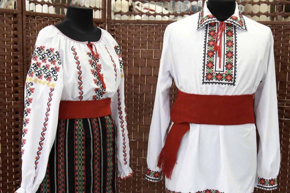 Национальный костюм молдаванки