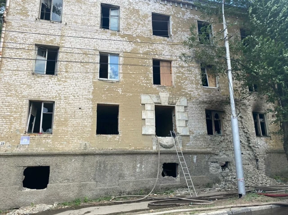 Пожар на Азина