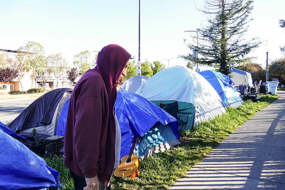 Сан франциско умирает. California Tent Town.