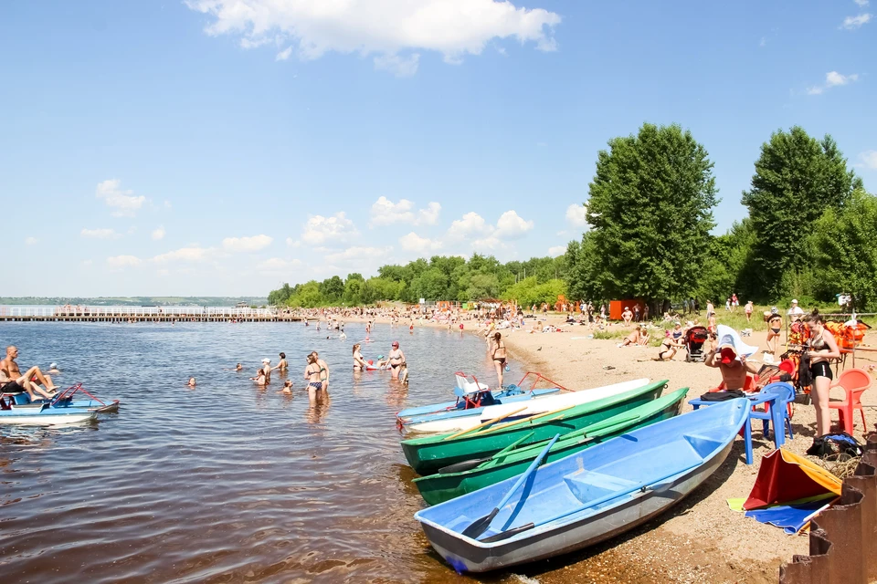 В Перми открыты пять официальных пляжей: