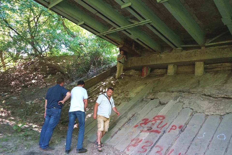 Результаты обследования Колхозного моста в Орле станут известны через 10 дней. Фото: пресс-служба администрации Орла