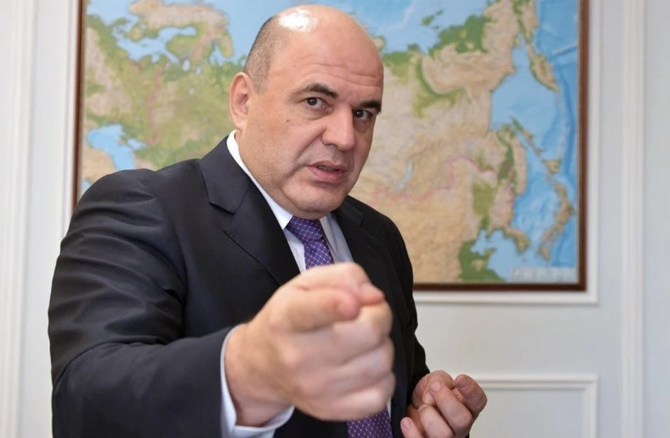 Михаил Мишустин во время интервью "Комсомольской правде", ноябрь 2018 г.