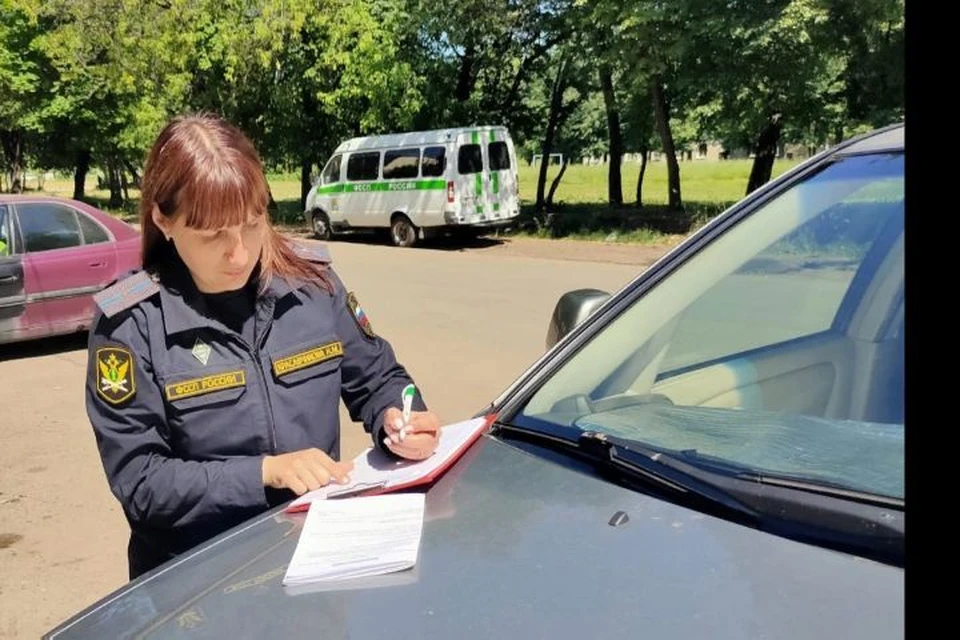 Машину арестовали и выставили на торги. Фото: УФССП России по Ярославской области.