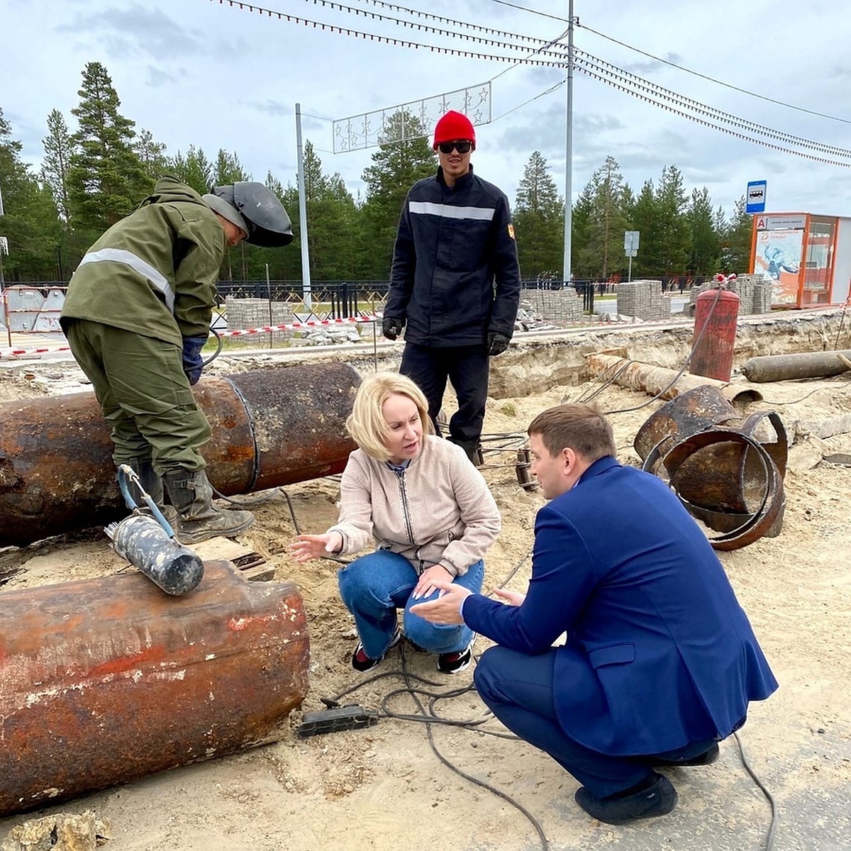 В Муравленко к зиме отремонтируют более девяти километров теплосетей - KP.RU