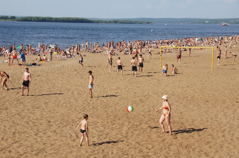 В Самаре остается жаркая погода