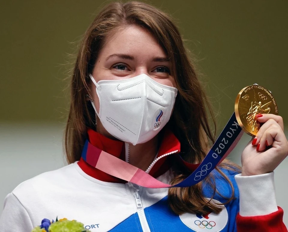 Виталина Бацарашкина – олимпийский чемпион! Фото: министерство спорта Омской области