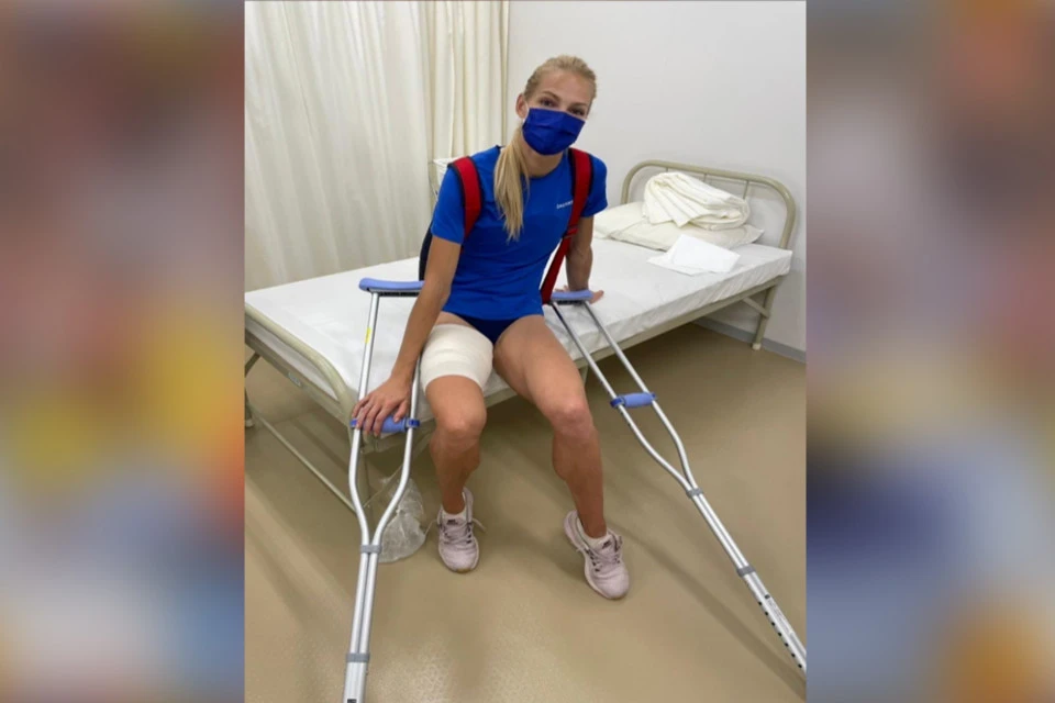 К сожалению, квалификация для нашей землячке закончилась травмой и разочарованием. Фото: VK/ВФЛА /Легкая атлетика России