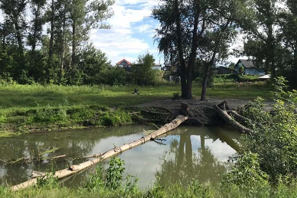 Место, где нашли останки