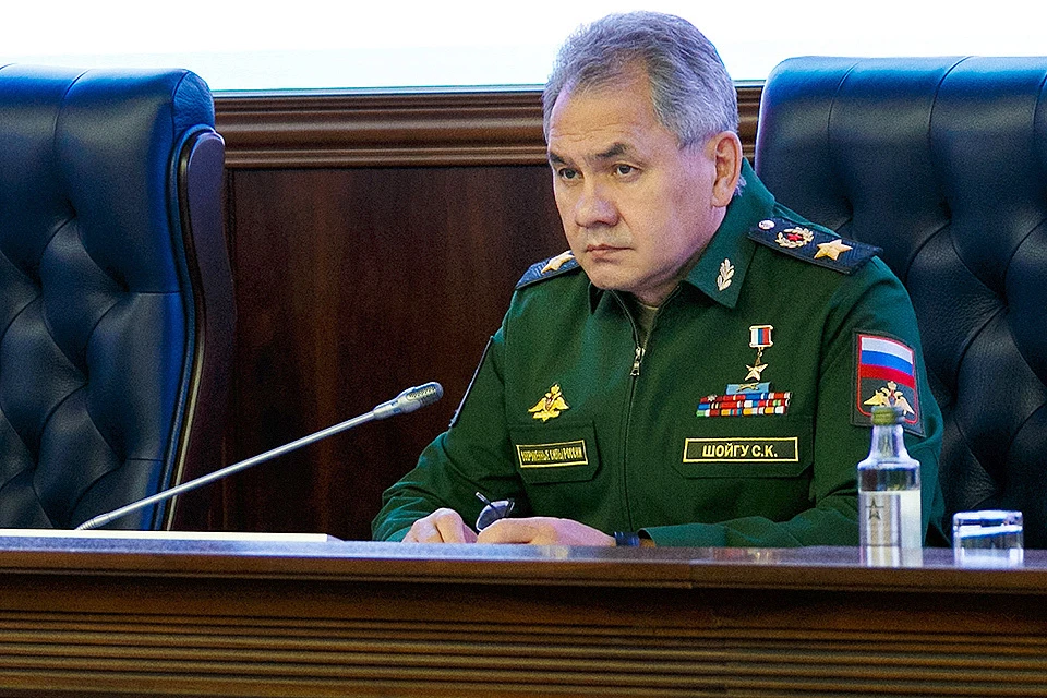 Министр обороны России Сергей Шойгу.