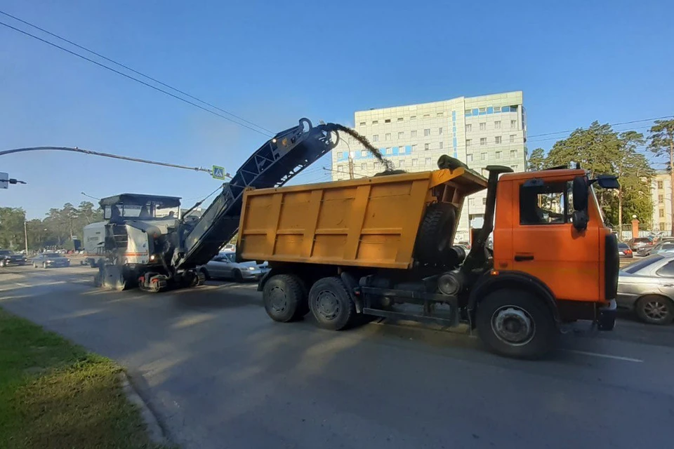 Ремонт Змеиногорского тракта