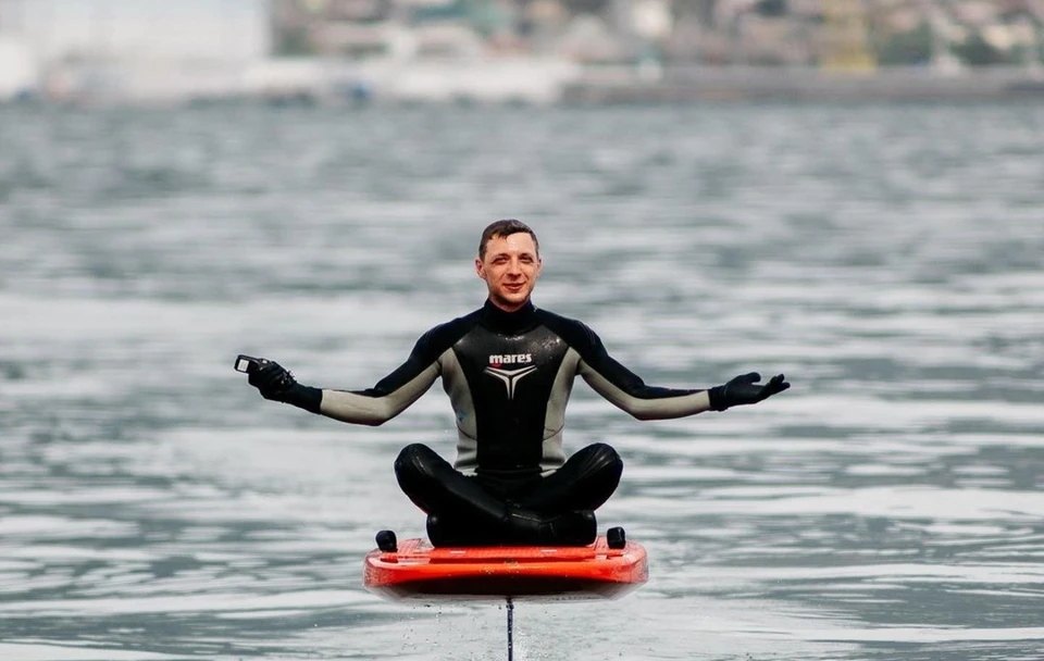 Электрофойлы - новое морское развлечение! Фото: electro_surfing