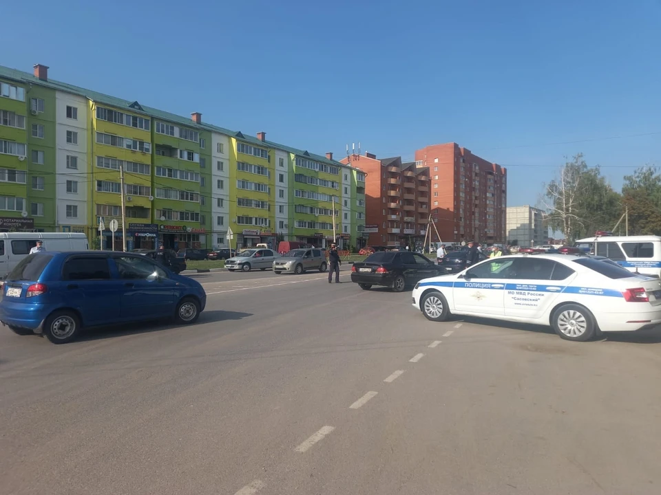 Появилось видео с рейда по массовой остановке автомобилей в Рязани и области