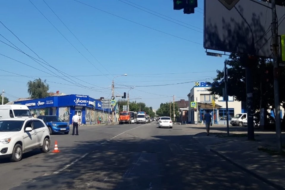 Школьник переходил дорогу по регулируемой «зебре». Фото: отдел пропаганды УГИБДД