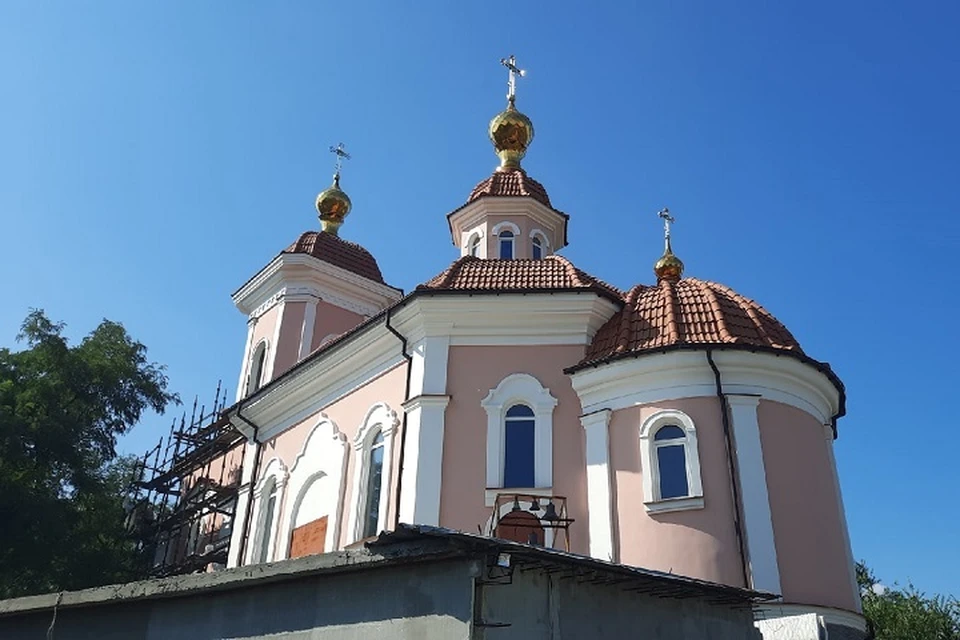 Недалеко от места, где располагался самый первый храм на территории современного Донецка, возведена новая церковь