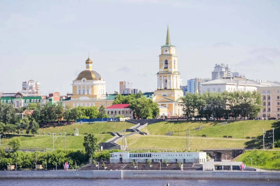 В ближайшее время на набережной Перми откроется новый участок с амфитеатром и спортивной зоной.