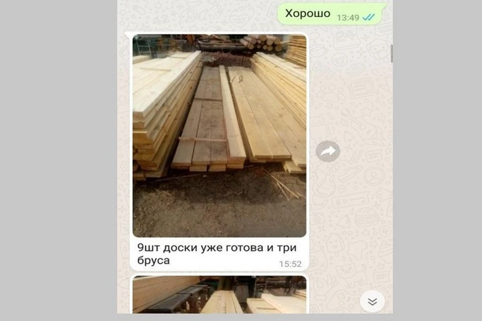 Безработный из Сосновоборска продавал несуществующие пиломатериал. Фото: пресс-служба полиции