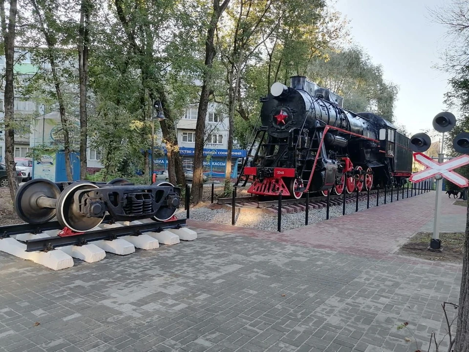 Новый скверик пока остается безымянным. Фото: городское хозяйство Калуги.