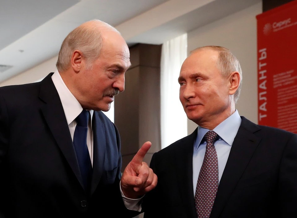 Переговоры Путина и Лукашенко начались в Кремле