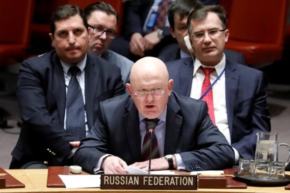 Постоянный представитель России при ООН Василий Небензя