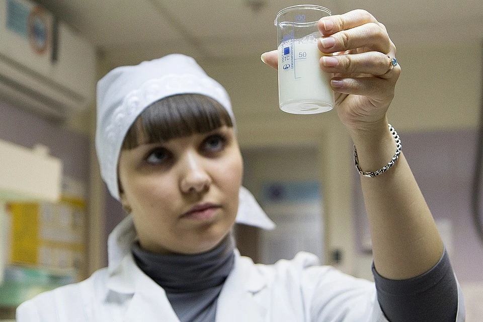 Молочные продукты не прошли проверку