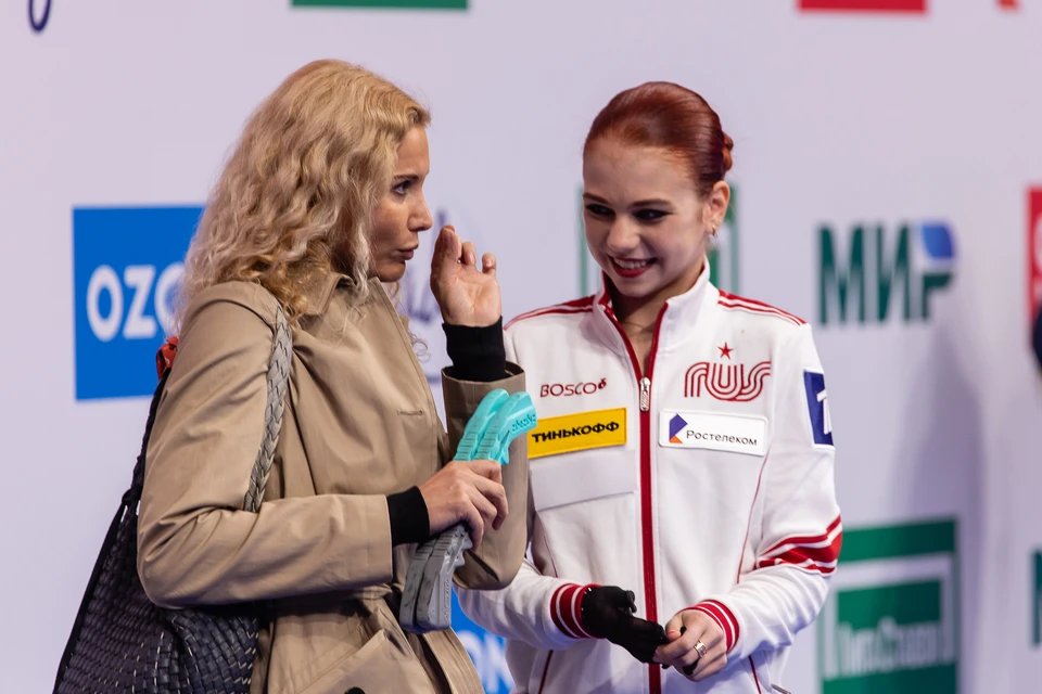 Александра Трусова занимается у Этери Тутберидзе