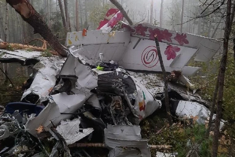 Режим ЧС введен в Казачинско-Ленском районе после крушения самолета L-410. Фото: Восточно-Сибирская транспортная прокуратура