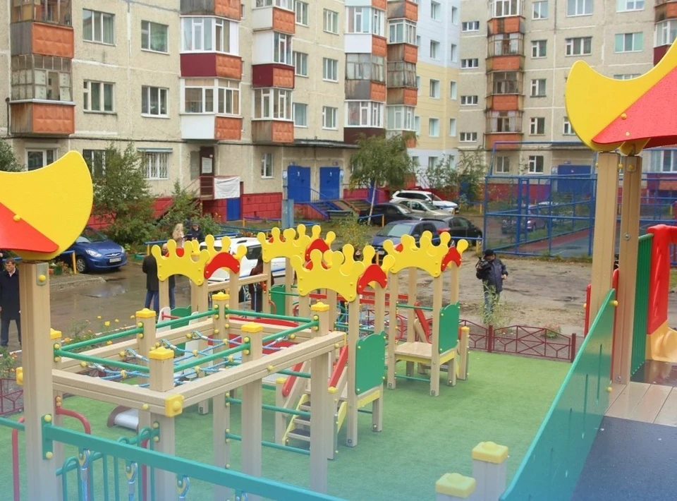 В Сургуте продолжается благоустройство дворов Фото: Администрация Сургута