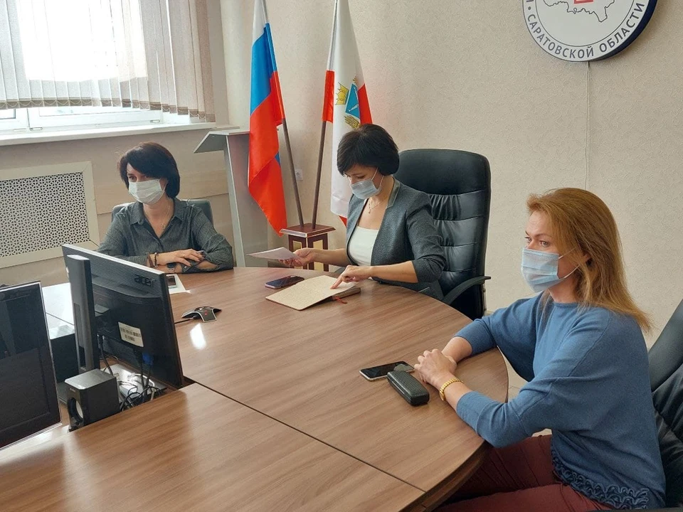 В избиркоме Саратовской области прошел очередной брифинг